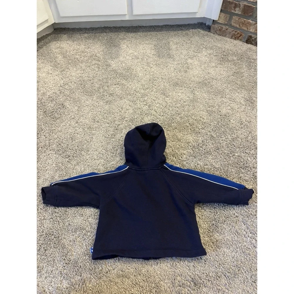 Vintage Big Bird Toddler Unisex Dark Navy Blue Jacket Sesame 24m (24 Months)
